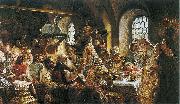 Konstantin Makovsky Boyar wedding feast china oil painting artist
